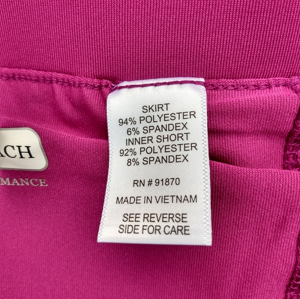 Pebble Beach NWT Sport Skirt Skort Purple SZ Small - Picture 7 of 11